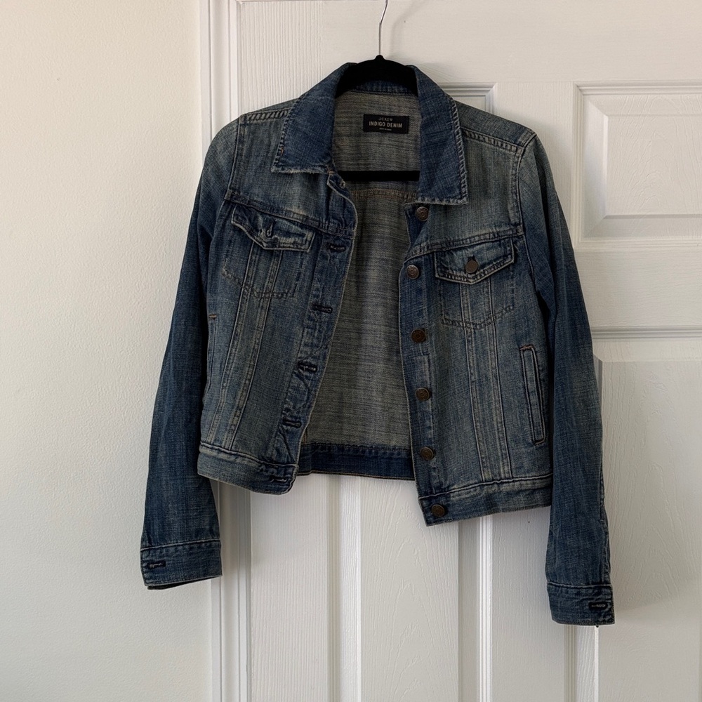 J. Crew Washed Blue Denim Jacket